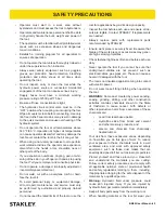 Preview for 5 page of Stanley BR4514801 User Manual