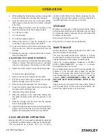 Preview for 12 page of Stanley CD12 User Manual