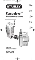 Preview for 1 page of Stanley Compulevel User Manual