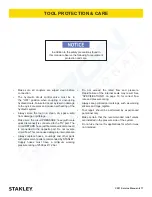 Предварительный просмотр 17 страницы Stanley CS11 Service Manual