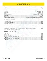 Предварительный просмотр 19 страницы Stanley CS11 Service Manual