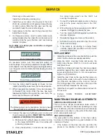 Предварительный просмотр 25 страницы Stanley CS11 Service Manual