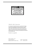 Preview for 2 page of Stanley CT06 Safety And Operation Manual