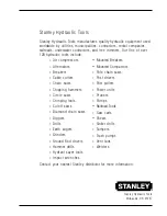 Preview for 30 page of Stanley CT06 Safety And Operation Manual