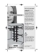 Stanley DELUXE CLOSET SYSTEM Assembly Instructions Manual предпросмотр