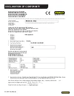 Предварительный просмотр 2 страницы Stanley DL07 User Manual