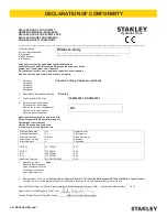 Preview for 2 page of Stanley DS06 User Manual