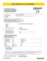 Preview for 2 page of Stanley DS11 User Manual