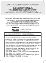 Preview for 3 page of Stanley DST100/6 Silent Instruction Manual For Owner'S Use