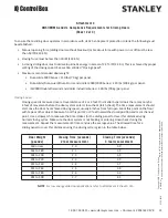 Preview for 33 page of Stanley Dura-Glide 2000 Installation And Operation Manual