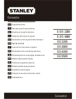 Предварительный просмотр 1 страницы Stanley E-SG 2200 Original Instructions Manual