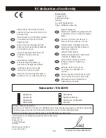 Preview for 150 page of Stanley E-SG 2200 Original Instructions Manual