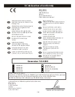 Preview for 152 page of Stanley E-SG 2200 Original Instructions Manual