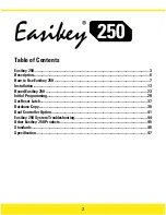 Preview for 2 page of Stanley Easikey 250 User And Installation Manual