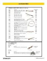 Предварительный просмотр 17 страницы Stanley EPX10 Safety, Operation And Maintenance User'S Manual