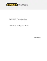 Preview for 1 page of Stanley EX5500 Installation &  Configuration Manual