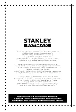 Preview for 80 page of Stanley Farmax SXPW3425 Instruction Manual