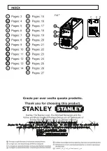 Preview for 2 page of Stanley FATMAX EVO160 TIG LIFT Manual