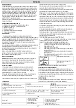 Preview for 27 page of Stanley FATMAX EVO160 TIG LIFT Manual