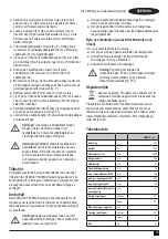 Preview for 97 page of Stanley FatMax FME720 Manual