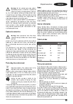 Preview for 11 page of Stanley FATMAX FMEG125V Manual