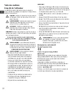 Предварительный просмотр 22 страницы Stanley Fatmax FMHT0-77421 User Manual