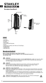 Предварительный просмотр 6 страницы Stanley FATMAX FMHT1-77359 User Manual