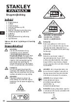 Preview for 60 page of Stanley Fatmax FMHT77356 Manual