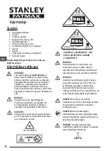 Preview for 76 page of Stanley Fatmax FMHT77356 Manual