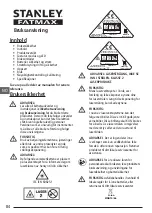 Preview for 84 page of Stanley Fatmax FMHT77356 Manual