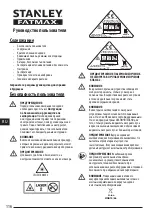 Preview for 116 page of Stanley Fatmax FMHT77356 Manual