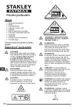 Preview for 132 page of Stanley Fatmax FMHT77356 Manual