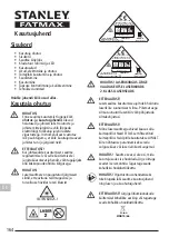 Preview for 164 page of Stanley Fatmax FMHT77356 Manual