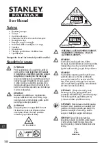 Preview for 180 page of Stanley Fatmax FMHT77356 Manual