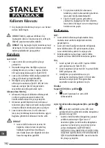 Preview for 192 page of Stanley Fatmax FMHT77356 Manual