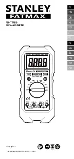 Stanley Fatmax FMHT77419 User Manual preview