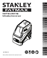 Stanley FATMAX FMHT77585 Manual preview