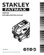 Предварительный просмотр 1 страницы Stanley Fatmax FMHT77597 User Manual