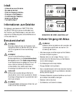 Preview for 11 page of Stanley FATMAX FMHT77652 User Manual