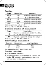 Preview for 8 page of Stanley FATMAX FMHT82565-0 Instruction Manual