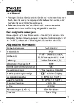 Preview for 17 page of Stanley FATMAX FMHT82565-0 Instruction Manual