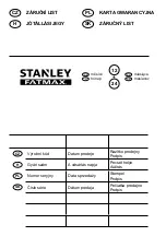 Preview for 63 page of Stanley FATMAX KFFMEH1100 Original Instructions Manual