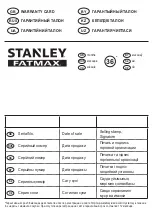 Preview for 81 page of Stanley Fatmax KFFMEW440 Original Instructions Manual