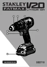 Preview for 1 page of Stanley FATMAX SBD710 Original Instructions Manual