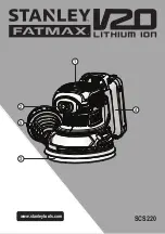 Stanley FATMAX SCS220 Original Instructions Manual preview