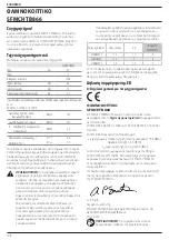 Preview for 110 page of Stanley Fatmax SFMCHTB866 Original Instructions Manual