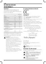 Preview for 136 page of Stanley FATMAX SFMCMW2651 Original Instructions Manual