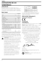 Предварительный просмотр 70 страницы Stanley FATMAX SFMCMW2653 Original Instructions Manual