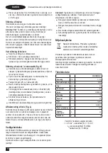 Preview for 188 page of Stanley FATMAX SFMCMWS251 Original Instructions Manual