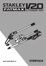 Stanley Fatmax SFMCPS620 Instruction Manual предпросмотр